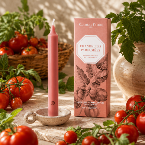Chandelles Parfumées Tomate