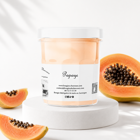 Bougie parfumée Papaye