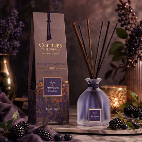 Diffuseur d’Ambiance Musc&Fruits Noir