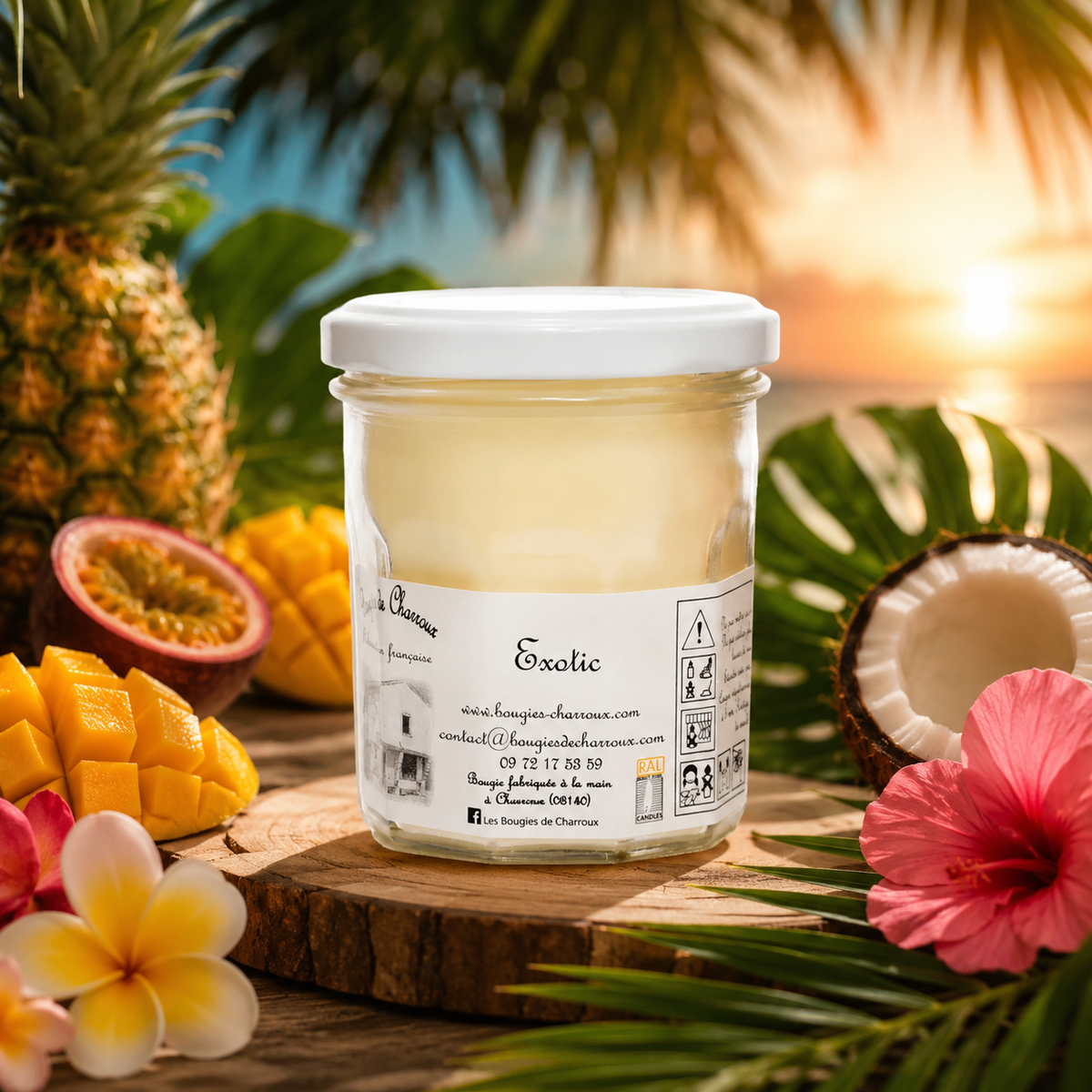 Bougie parfumée EXOTIC