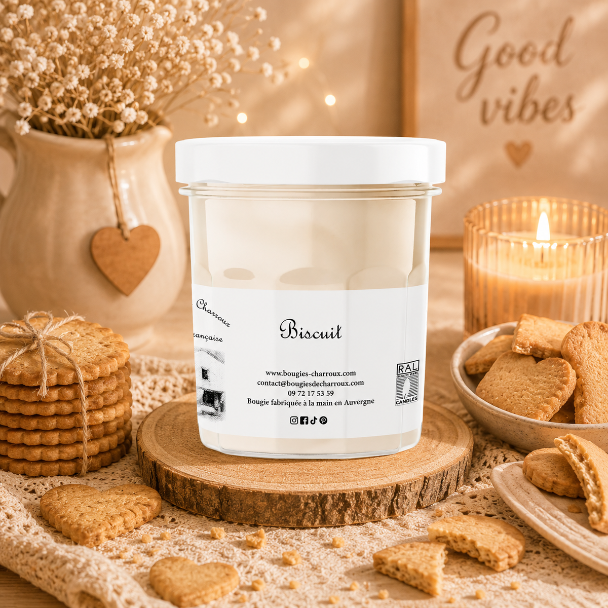 Bougie parfumée BISCUIT