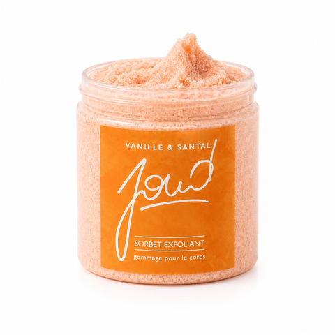 Sorbet exfoliant Vanille&Santal