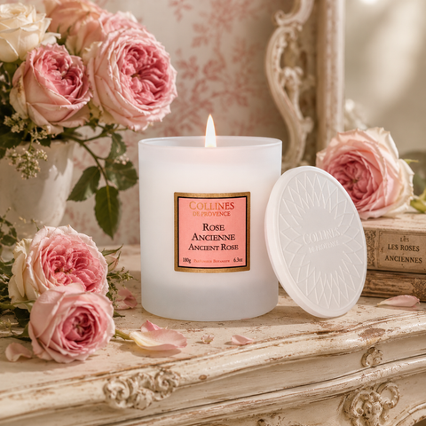 Bougie Parfumée Rose Ancienne Coulée à la main