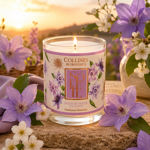 Bougie Parfumée Fleur du Soleil "série limitée"