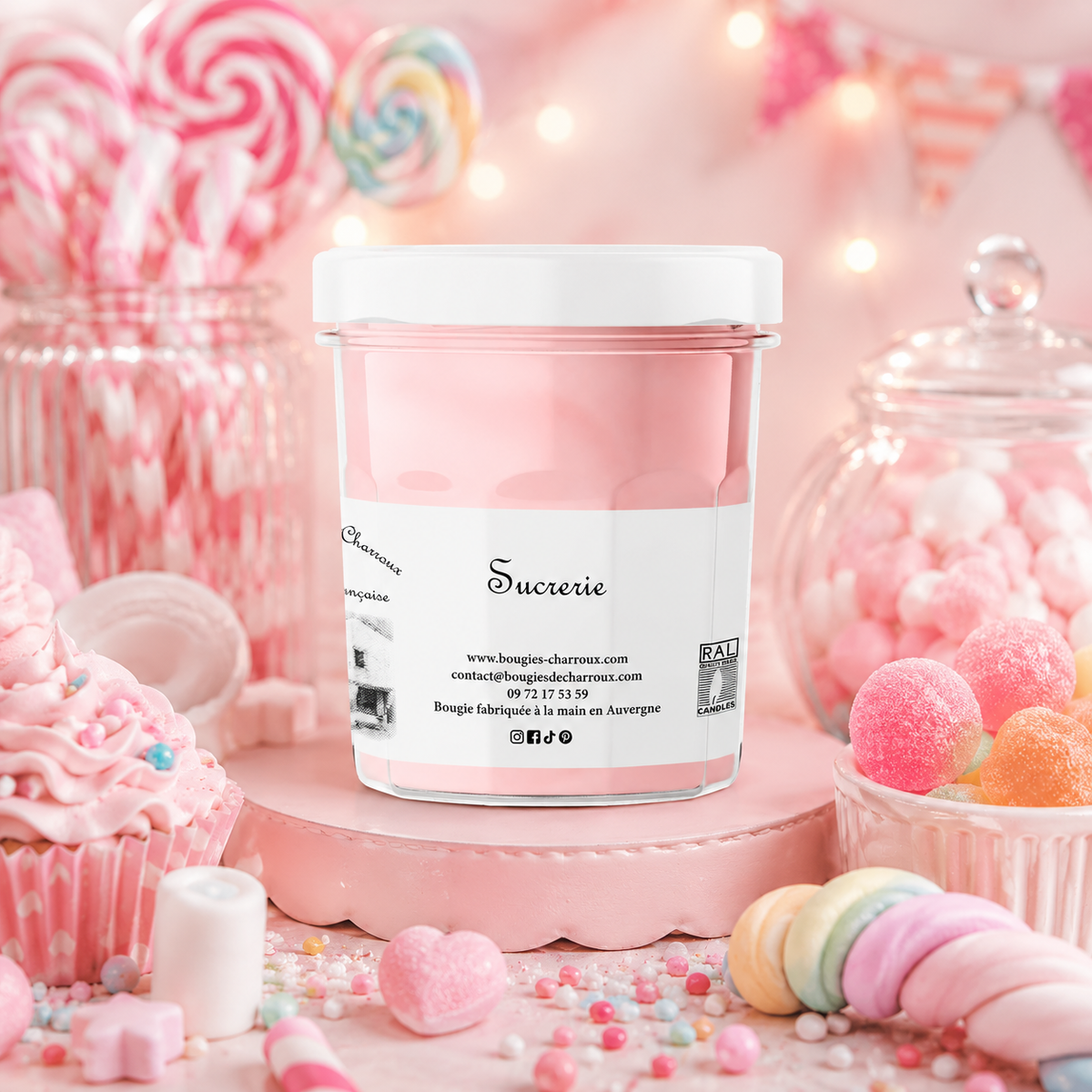 Bougie parfumée SUCRERIE