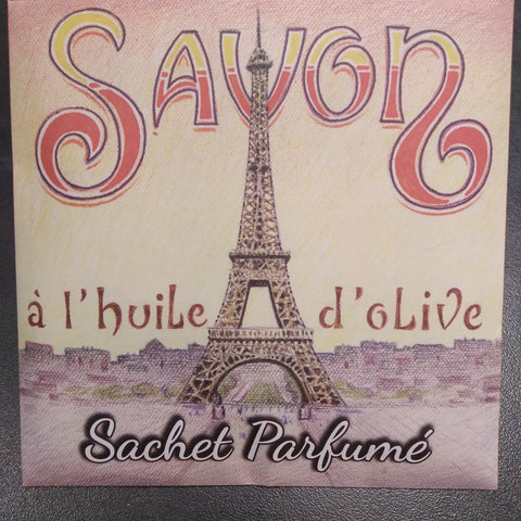 Sachet Parfumé "La Tour Eiffel" - Rose de Mai
