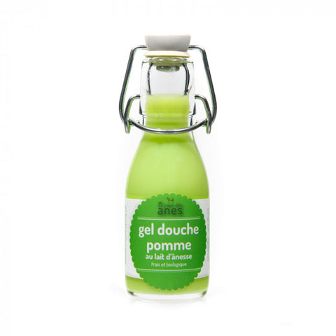 Gel douche limonade au lait d'ânesse frais et biologique pomme 100 ml