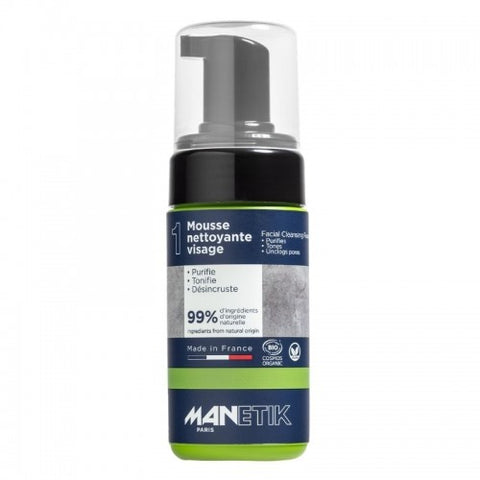 Mousse nettoyante visage