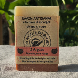 Savon 3 argiles